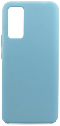 Накладка для Huawei Honor 30 Silicone cover голубая
