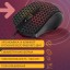 Мышь проводная с подсветкой Smartbuy LED черная