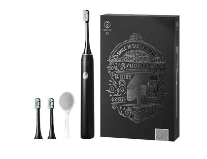 Зубная щетка электрическая Xiaomi Soocas x3U в подарочной упаковке черная