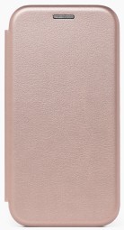 Чехол-книжка Xiaomi redmi Note 9 Fashion Case кожаная боковая розовое золото