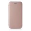 Чехол-книжка Xiaomi redmi Note 9 Fashion Case кожаная боковая розовое золото