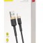 Usb Кабель-зарядка Lightning Baseus Cafule 2м CALKLF-CV1 черно-золотистый