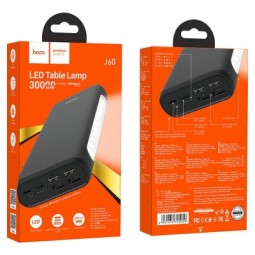 Powerbank Hoco J60 30000mAh 4USB+Lightning+Micro+Type-C черный