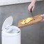 Умное мусорное ведро Xiaomi Ninestars Sensor Trash Can 10л  белое