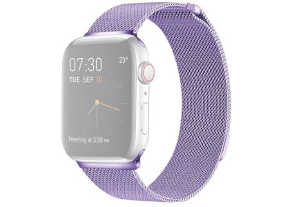 Сменный браслет для Apple Watch 42-44mm Milano №26 сиреневый