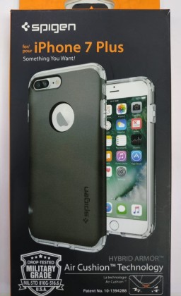 Чехол Spigen для i-Phone 7 Plus Hybrid Armor , стальной (043CS20697)