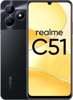 Realme C51 4/64gb черный
