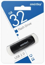 USB флеш накопитель Smartbuy 32GB Scout (SB032GB2SCK) черный
