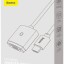 Переходник Baseus Lite series HDMI на VGA +3.5мм/MicroUSB WKQX010101 черный