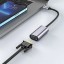Кабель-переходник Hoco UA21 Type-C (папа) на VGA (мама) серебряный