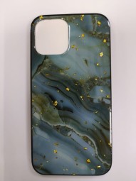 Накладка для i-Phone 12/12 Pro 6.1" пластик&силикон разные рисунки