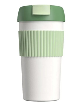 Термокружка Kiss Kiss Fish Rainbow 490ml бело-зеленый