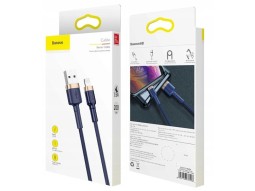 Usb Кабель-зарядка Lightning Baseus Cafule 2м (CALKLF-CV3) синий