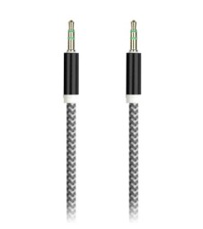Аудиокабель AUX 3.5мм Smartbuy Straight (A-35-35box black) 1м черный