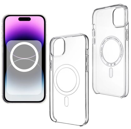 Накладка для iPhone 14 MagSafe ThePeachCo Clear Case силикон