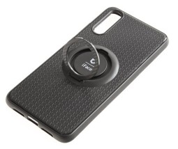 Чехол-накладка для Huawei P20 силикон iface с держателем чёрный