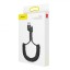 Usb Кабель-зарядка Lightning Baseus Elastic 2A 1м CALSR-01 черный