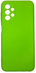 Накладка для Samsung Galaxy A13 4G Silicone cover без логотипа салатовая