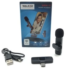 Микрофон Walker WRM-51 Type-c черный