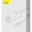 Переходник Baseus Lite series Type-C на RJ45 (WKQX000202) белый