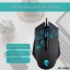 Проводная мышь Smartbuy Gaming RUSH черная -игровая -бесшумная