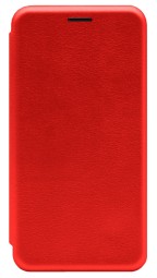 Чехол-книжка Xiaomi redmi 10C Fashion Case кожаная боковая красная