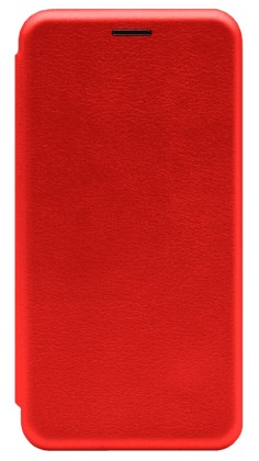 Чехол-книжка Xiaomi redmi 10C Fashion Case кожаная боковая красная
