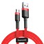Usb Кабель-зарядка Micro Baseus Cafule 2м (CAMKLF-C09) красно-черный