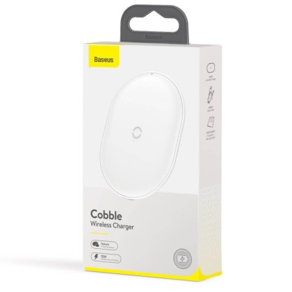 Беспроводное зарядное устройство Baseus Сobble 15W WXYS-02 белый
