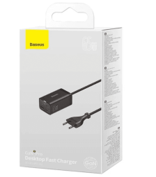 Сетевое зар. устр. Baseus GaN3 Pro Fast Charger 2USB/2C 65W (CCGP040101) черное
