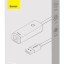 Переходник Baseus Lite series USB на RJ45 WKQX000002 белый