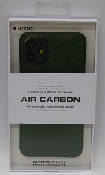 Накладка для i-Phone 11 K-Doo Air Carbon пластик зеленая