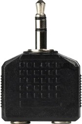 Переходник AUX 3.5мм (папа)-2 AUX 3.5мм (мама) Smartbuy A202