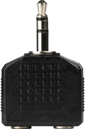 Переходник AUX 3.5мм (папа)-2 AUX 3.5мм (мама) Smartbuy A202