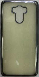 Накладка для Xiaomi Redmi 4 Pro силикон прозрачный бока цветной чёрный