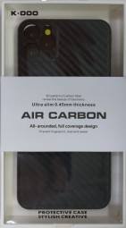 Накладка для i-Phone 11 Pro Max K-Doo Air Carbon пластик черная