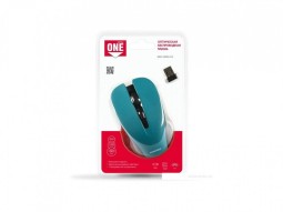 Мышь беспроводная Smartbuy ONE 340AG USB/DPI 800-1200-1600/4 кнопки/1AA бирюзовая (SBM-340AG-CN)