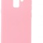 Накладка для Samsung Galaxy A5 (2018)/A8 (2018) Silicone cover розовая