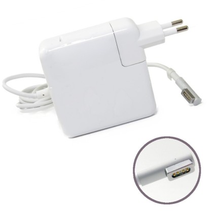 Сетевое зар. устр. для MacBok Magsafe 85W белое