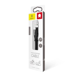 Usb Кабель-зарядка Lightning Baseus Nimble 23см CALMBJ-B01 черный