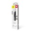 Usb Кабель-зарядка Lightning Baseus Nimble 23см CALMBJ-B01 черный