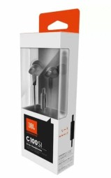 Наушники с микрофоном JBL C100SI 1.2м черный