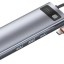 USB-C хаб Baseus Metal Gleam 9в1 серый