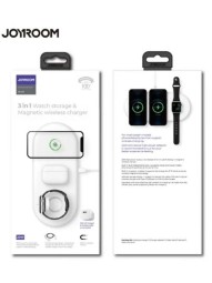 Беспроводное зарядное устройство 3in1 смартфон/Watch/AirPods Joyroom JR-A27 20W белое
