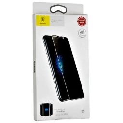 Защитное стекло Baseus для i-Phone X 2D SGAPIPHX-TG02 Анти-шпион