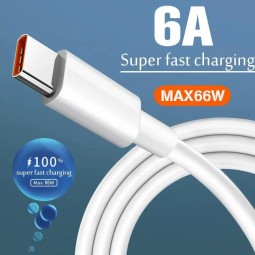 Usb Кабель-зарядка Type-C Huawei Honor 6A 1м белый
