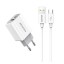 Сетевое зар. устр. Awei PD4 с шнуром Type-C 1USB/1C QC3.0 5A 20W белое