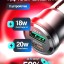 Автомобильный зарядный блок Borofone Super Charge 38Вт 1USB/1USB-C черное