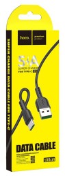 Usb Кабель-зарядка Type-C Hoco X33 Surge 5A 1м силиконовый чёрный