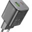 Сетевое зар. устр. Hoco N41 1USB/1C 20W черное
